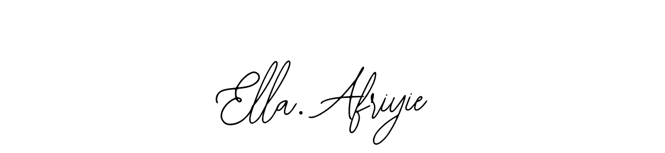 Design your own signature with our free online signature maker. With this signature software, you can create a handwritten (Bearetta-2O07w) signature for name Ella. Afriyie. Ella. Afriyie signature style 12 images and pictures png