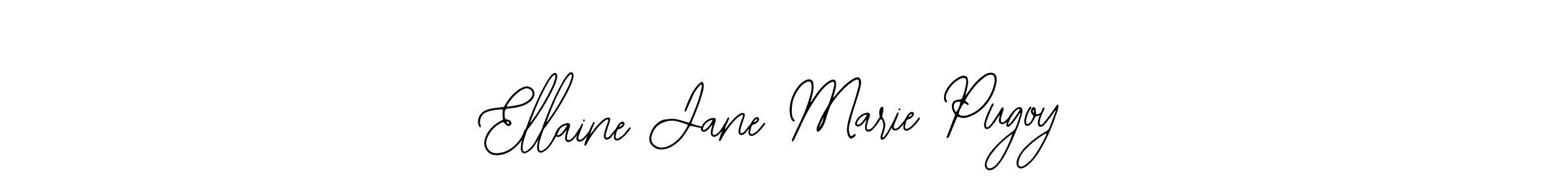 Create a beautiful signature design for name Ellaine Jane Marie Pugoy. With this signature (Bearetta-2O07w) fonts, you can make a handwritten signature for free. Ellaine Jane Marie Pugoy signature style 12 images and pictures png