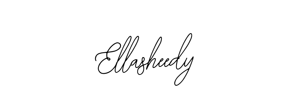 Also we have Ellasheedy name is the best signature style. Create professional handwritten signature collection using Bearetta-2O07w autograph style. Ellasheedy signature style 12 images and pictures png