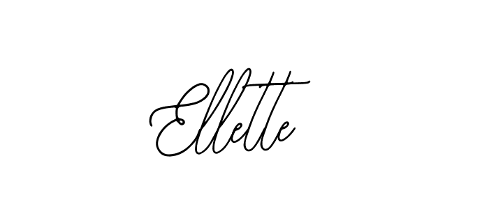 Ellette stylish signature style. Best Handwritten Sign (Bearetta-2O07w) for my name. Handwritten Signature Collection Ideas for my name Ellette. Ellette signature style 12 images and pictures png