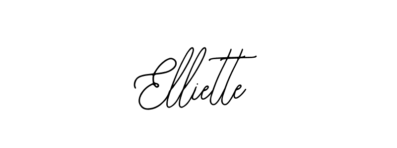 Elliette stylish signature style. Best Handwritten Sign (Bearetta-2O07w) for my name. Handwritten Signature Collection Ideas for my name Elliette. Elliette signature style 12 images and pictures png