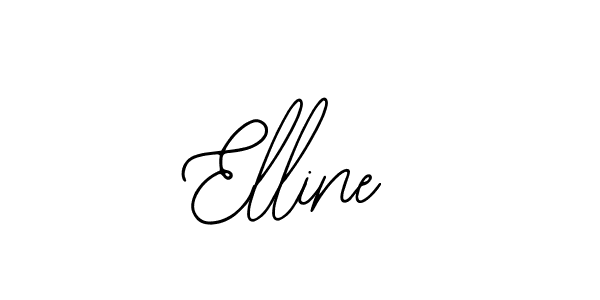 You should practise on your own different ways (Bearetta-2O07w) to write your name (Elline) in signature. don't let someone else do it for you. Elline signature style 12 images and pictures png