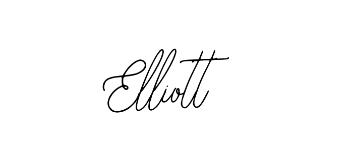 You should practise on your own different ways (Bearetta-2O07w) to write your name (Elliott) in signature. don't let someone else do it for you. Elliott signature style 12 images and pictures png