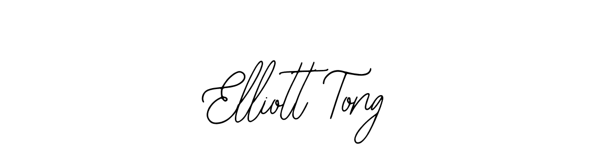 Use a signature maker to create a handwritten signature online. With this signature software, you can design (Bearetta-2O07w) your own signature for name Elliott Tong. Elliott Tong signature style 12 images and pictures png