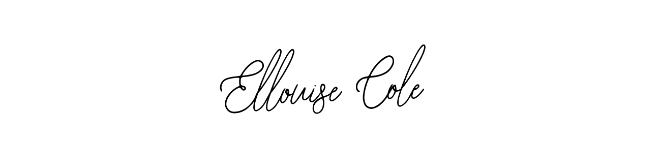 You should practise on your own different ways (Bearetta-2O07w) to write your name (Ellouise Cole) in signature. don't let someone else do it for you. Ellouise Cole signature style 12 images and pictures png