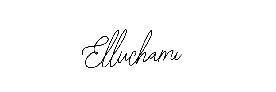 Create a beautiful signature design for name Elluchami. With this signature (Bearetta-2O07w) fonts, you can make a handwritten signature for free. Elluchami signature style 12 images and pictures png