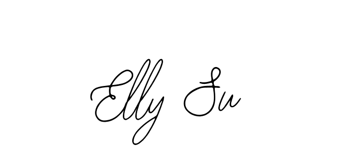 Make a beautiful signature design for name Elly Su. With this signature (Bearetta-2O07w) style, you can create a handwritten signature for free. Elly Su signature style 12 images and pictures png
