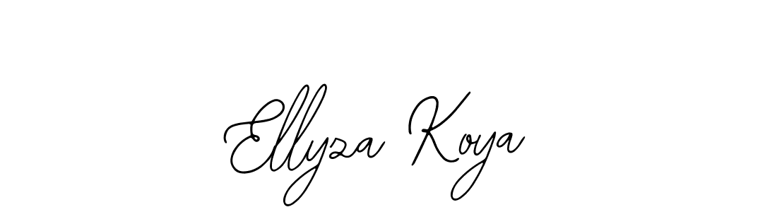 if you are searching for the best signature style for your name Ellyza Koya. so please give up your signature search. here we have designed multiple signature styles  using Bearetta-2O07w. Ellyza Koya signature style 12 images and pictures png