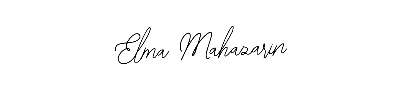 The best way (Bearetta-2O07w) to make a short signature is to pick only two or three words in your name. The name Elma Mahazarin include a total of six letters. For converting this name. Elma Mahazarin signature style 12 images and pictures png