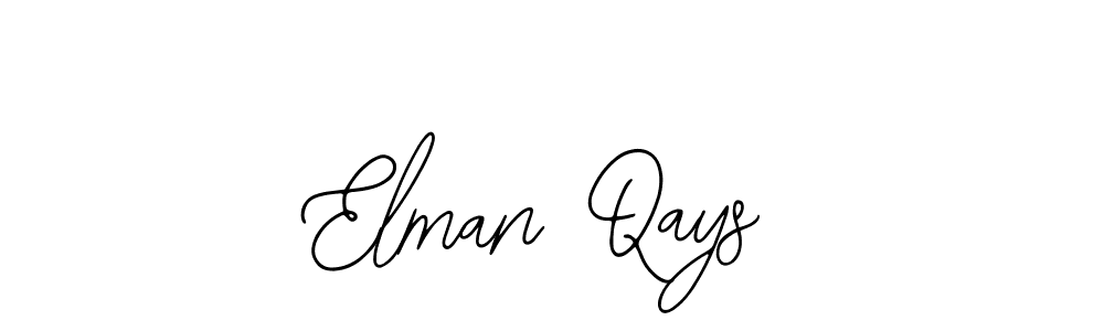 How to make Elman Qays signature? Bearetta-2O07w is a professional autograph style. Create handwritten signature for Elman Qays name. Elman Qays signature style 12 images and pictures png