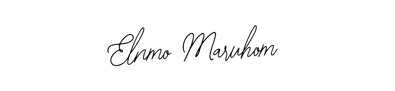 Design your own signature with our free online signature maker. With this signature software, you can create a handwritten (Bearetta-2O07w) signature for name Elnmo Maruhom. Elnmo Maruhom signature style 12 images and pictures png