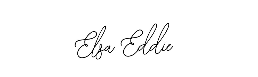 The best way (Bearetta-2O07w) to make a short signature is to pick only two or three words in your name. The name Elsa Eddie include a total of six letters. For converting this name. Elsa Eddie signature style 12 images and pictures png