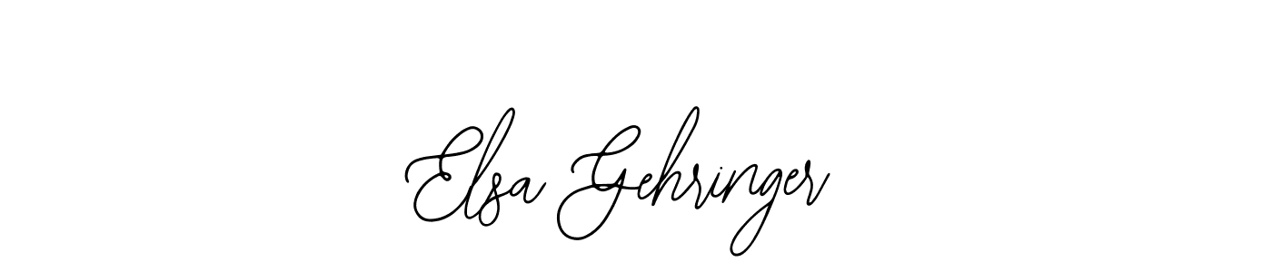 Also You can easily find your signature by using the search form. We will create Elsa Gehringer name handwritten signature images for you free of cost using Bearetta-2O07w sign style. Elsa Gehringer signature style 12 images and pictures png