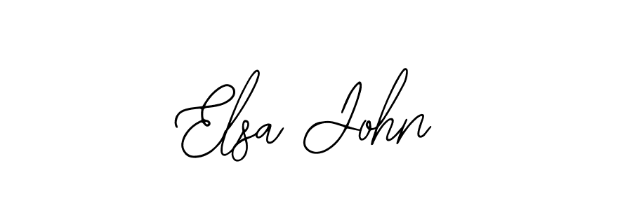 Make a beautiful signature design for name Elsa John. Use this online signature maker to create a handwritten signature for free. Elsa John signature style 12 images and pictures png