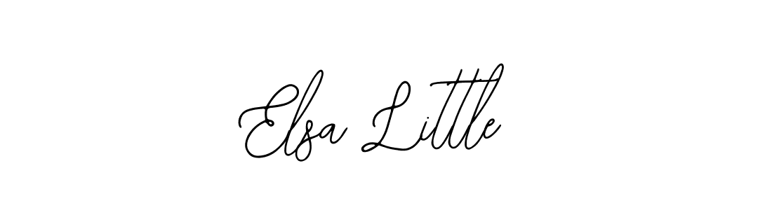 You should practise on your own different ways (Bearetta-2O07w) to write your name (Elsa Little) in signature. don't let someone else do it for you. Elsa Little signature style 12 images and pictures png