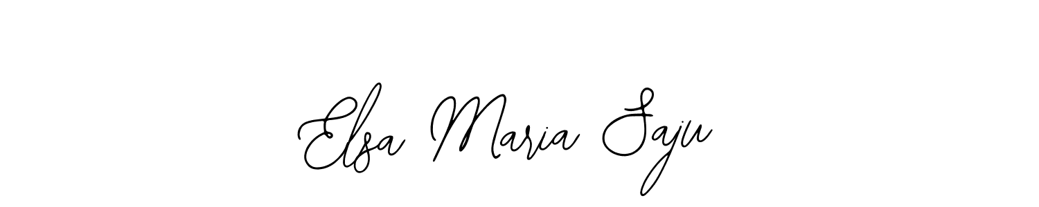 Use a signature maker to create a handwritten signature online. With this signature software, you can design (Bearetta-2O07w) your own signature for name Elsa Maria Saju. Elsa Maria Saju signature style 12 images and pictures png