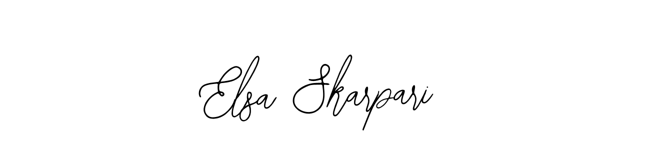 Create a beautiful signature design for name Elsa Skarpari. With this signature (Bearetta-2O07w) fonts, you can make a handwritten signature for free. Elsa Skarpari signature style 12 images and pictures png