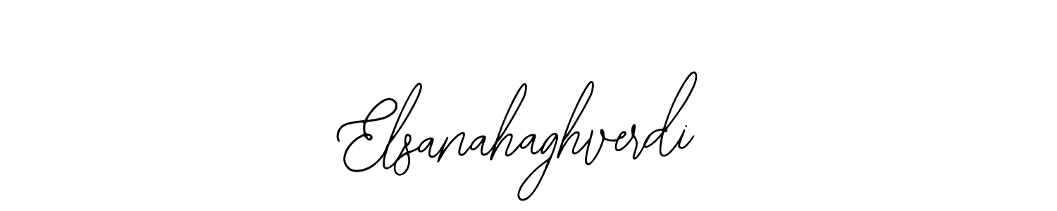 Elsanahaghverdi stylish signature style. Best Handwritten Sign (Bearetta-2O07w) for my name. Handwritten Signature Collection Ideas for my name Elsanahaghverdi. Elsanahaghverdi signature style 12 images and pictures png