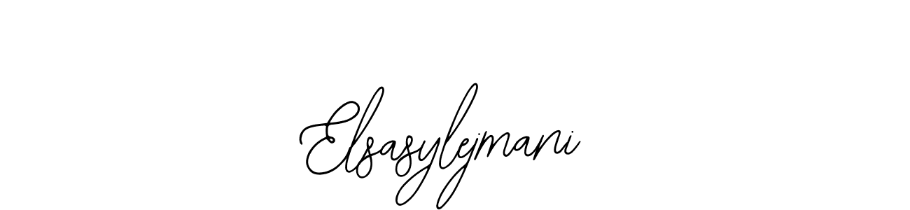 Similarly Bearetta-2O07w is the best handwritten signature design. Signature creator online .You can use it as an online autograph creator for name Elsasylejmani. Elsasylejmani signature style 12 images and pictures png