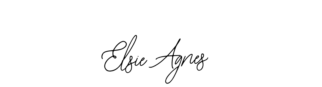 Elsie Agnes stylish signature style. Best Handwritten Sign (Bearetta-2O07w) for my name. Handwritten Signature Collection Ideas for my name Elsie Agnes. Elsie Agnes signature style 12 images and pictures png