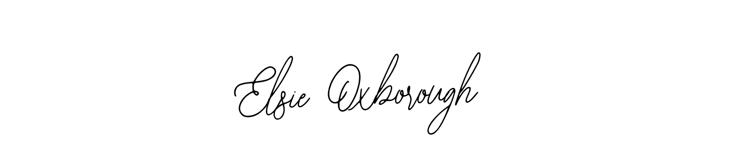 Use a signature maker to create a handwritten signature online. With this signature software, you can design (Bearetta-2O07w) your own signature for name Elsie Oxborough. Elsie Oxborough signature style 12 images and pictures png