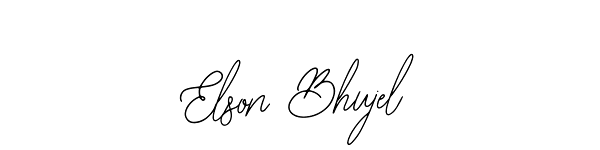 Here are the top 10 professional signature styles for the name Elson Bhujel. These are the best autograph styles you can use for your name. Elson Bhujel signature style 12 images and pictures png