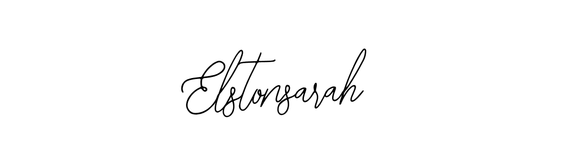 Create a beautiful signature design for name Elstonsarah. With this signature (Bearetta-2O07w) fonts, you can make a handwritten signature for free. Elstonsarah signature style 12 images and pictures png