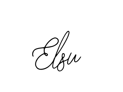 The best way (Bearetta-2O07w) to make a short signature is to pick only two or three words in your name. The name Elsu include a total of six letters. For converting this name. Elsu signature style 12 images and pictures png