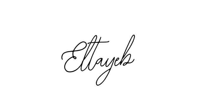 How to Draw Eltayeb signature style? Bearetta-2O07w is a latest design signature styles for name Eltayeb. Eltayeb signature style 12 images and pictures png