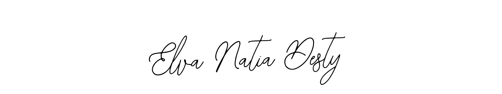 Also You can easily find your signature by using the search form. We will create Elva Natia Desty name handwritten signature images for you free of cost using Bearetta-2O07w sign style. Elva Natia Desty signature style 12 images and pictures png
