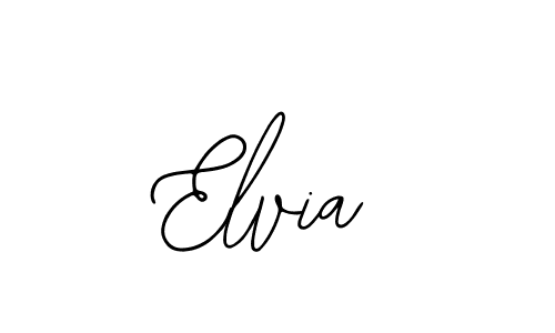 Make a beautiful signature design for name Elvia. With this signature (Bearetta-2O07w) style, you can create a handwritten signature for free. Elvia signature style 12 images and pictures png