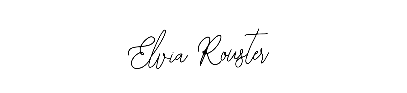 Make a beautiful signature design for name Elvia Rouster. Use this online signature maker to create a handwritten signature for free. Elvia Rouster signature style 12 images and pictures png