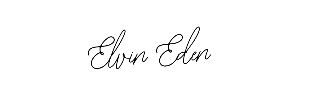 The best way (Bearetta-2O07w) to make a short signature is to pick only two or three words in your name. The name Elvin Eden include a total of six letters. For converting this name. Elvin Eden signature style 12 images and pictures png