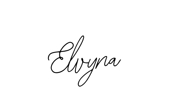 The best way (Bearetta-2O07w) to make a short signature is to pick only two or three words in your name. The name Elvyna include a total of six letters. For converting this name. Elvyna signature style 12 images and pictures png