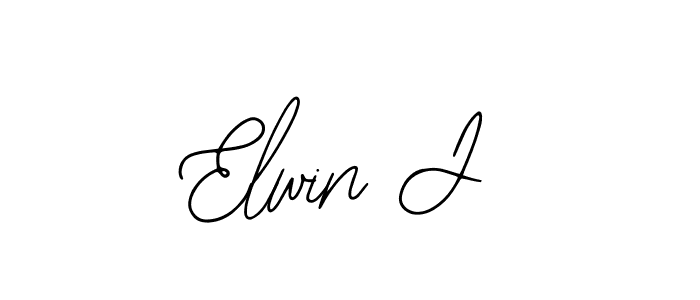 The best way (Bearetta-2O07w) to make a short signature is to pick only two or three words in your name. The name Elwin J include a total of six letters. For converting this name. Elwin J signature style 12 images and pictures png