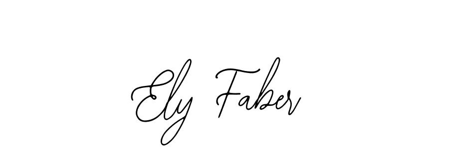 Similarly Bearetta-2O07w is the best handwritten signature design. Signature creator online .You can use it as an online autograph creator for name Ely Faber. Ely Faber signature style 12 images and pictures png