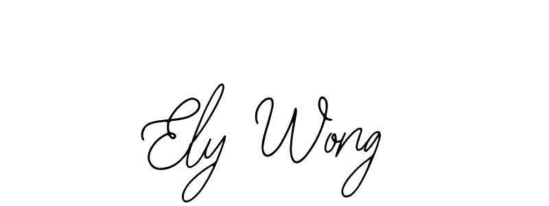 Once you've used our free online signature maker to create your best signature Bearetta-2O07w style, it's time to enjoy all of the benefits that Ely Wong name signing documents. Ely Wong signature style 12 images and pictures png