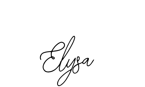 Make a beautiful signature design for name Elysa. With this signature (Bearetta-2O07w) style, you can create a handwritten signature for free. Elysa signature style 12 images and pictures png