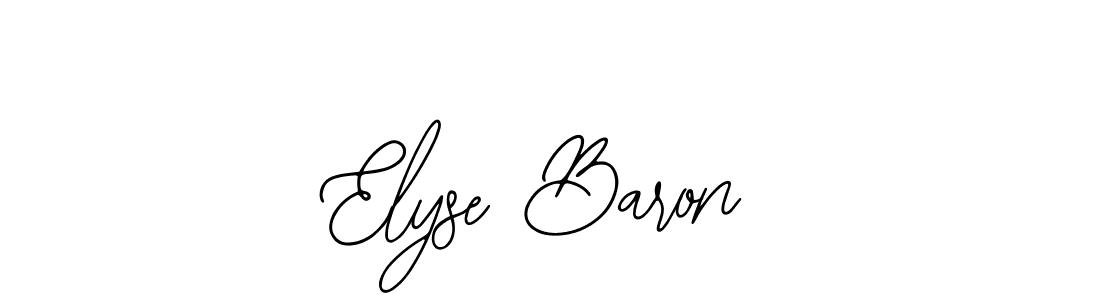 Similarly Bearetta-2O07w is the best handwritten signature design. Signature creator online .You can use it as an online autograph creator for name Elyse Baron. Elyse Baron signature style 12 images and pictures png