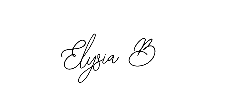 Elysia B stylish signature style. Best Handwritten Sign (Bearetta-2O07w) for my name. Handwritten Signature Collection Ideas for my name Elysia B. Elysia B signature style 12 images and pictures png
