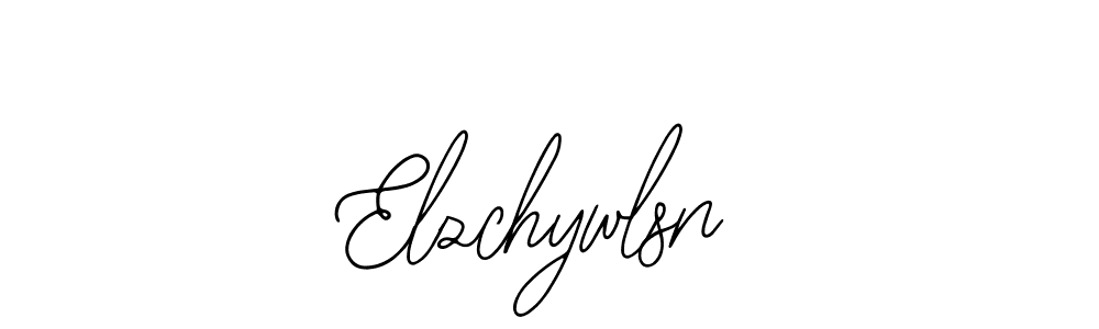 How to Draw Elzchywlsn signature style? Bearetta-2O07w is a latest design signature styles for name Elzchywlsn. Elzchywlsn signature style 12 images and pictures png