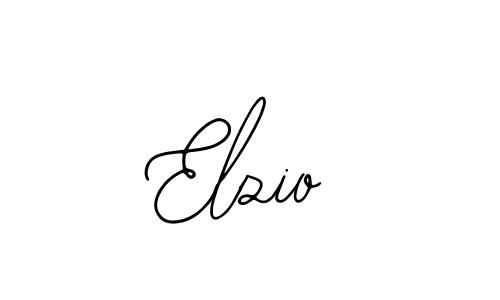 Use a signature maker to create a handwritten signature online. With this signature software, you can design (Bearetta-2O07w) your own signature for name Elzio. Elzio signature style 12 images and pictures png