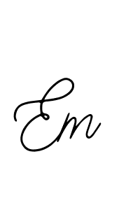 How to make Em signature? Bearetta-2O07w is a professional autograph style. Create handwritten signature for Em name. Em signature style 12 images and pictures png