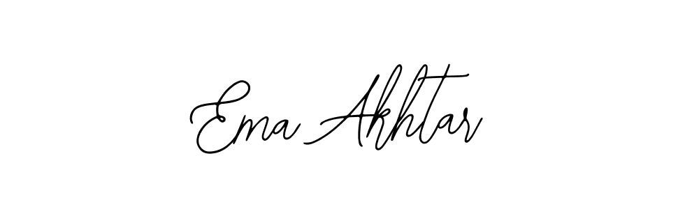 You should practise on your own different ways (Bearetta-2O07w) to write your name (Ema Akhtar) in signature. don't let someone else do it for you. Ema Akhtar signature style 12 images and pictures png