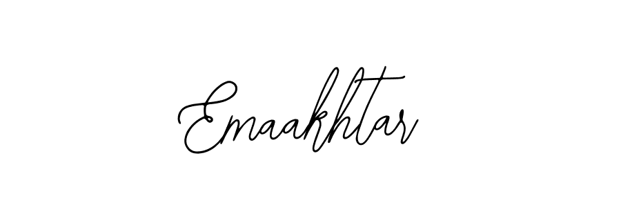 Emaakhtar stylish signature style. Best Handwritten Sign (Bearetta-2O07w) for my name. Handwritten Signature Collection Ideas for my name Emaakhtar. Emaakhtar signature style 12 images and pictures png