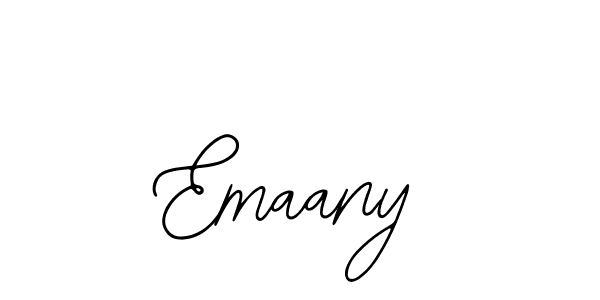 You should practise on your own different ways (Bearetta-2O07w) to write your name (Emaany) in signature. don't let someone else do it for you. Emaany signature style 12 images and pictures png
