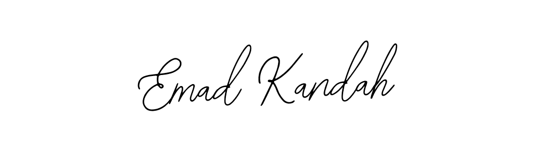 The best way (Bearetta-2O07w) to make a short signature is to pick only two or three words in your name. The name Emad Kandah include a total of six letters. For converting this name. Emad Kandah signature style 12 images and pictures png