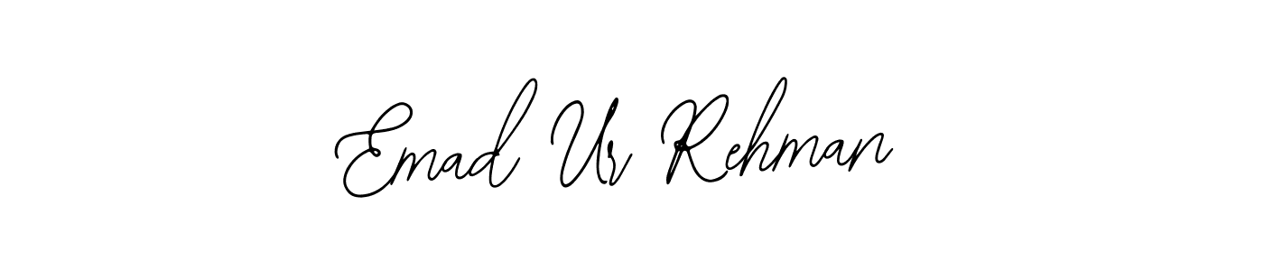 Create a beautiful signature design for name Emad Ur Rehman. With this signature (Bearetta-2O07w) fonts, you can make a handwritten signature for free. Emad Ur Rehman signature style 12 images and pictures png