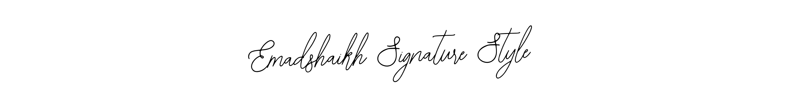 Make a beautiful signature design for name Emadshaikh Signature Style. Use this online signature maker to create a handwritten signature for free. Emadshaikh Signature Style signature style 12 images and pictures png