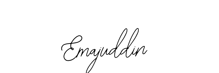 You should practise on your own different ways (Bearetta-2O07w) to write your name (Emajuddin) in signature. don't let someone else do it for you. Emajuddin signature style 12 images and pictures png